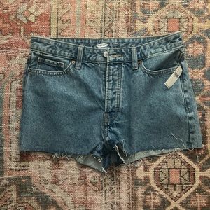 NWT Old Navy OG High Rise Denim Shorts